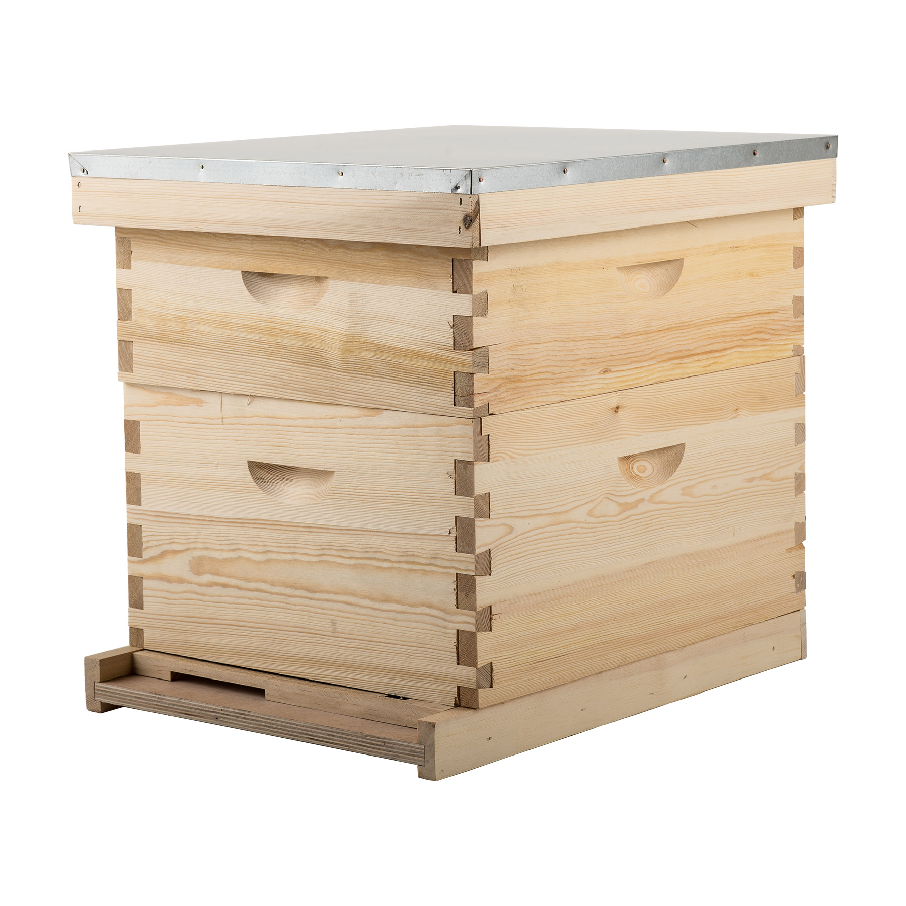 20 Frames Langstroth Bee Hive Langstroth Beehive Wooden Langstroth Honey Bee Hive Box with Metal Roof