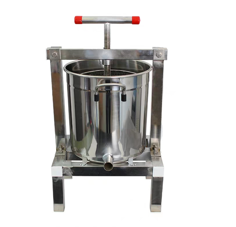 beekeeping equipment stainless steel honey wax presser